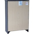 thumbnail image 6 of Kings Brand Furniture Harmony 5 Wood Drawer Chest Dresser for Bedroom - Tall & Modern Storage Organizer (Light Oak Gray), 6 of 7