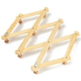 thumbnail image 3 of Perchero de pared de madera Happon con 10 ganchos expandibles estilo acordeón, versátil, para habitación infantil, baño, dormitorio, sala de estar y cocina, 1 unidad., 3 of 7