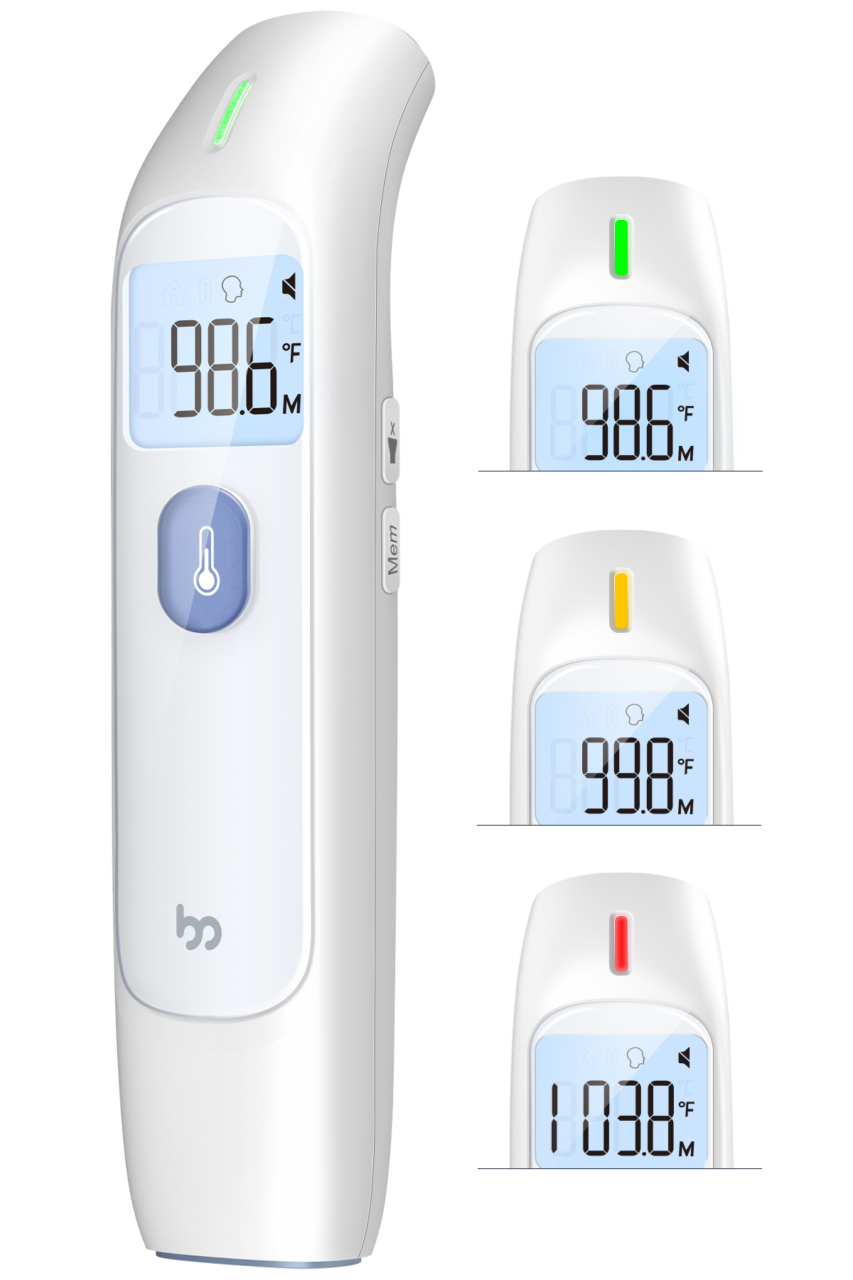 Femometer Baby Digital Thermometer, NoTouch Forehead Thermometer for