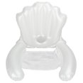 thumbnail image 4 of Yazoeia Inflatable Seashell Pool Float Kid Adult Pearl White Summer Mesh Swimming Pool Float Raft Chair MY320-32618, 4 of 13