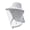 Grey, variant on Dark Grey Dark Gray Mosquito Net Hat For Outdoor Protection And Sun Shade