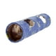 thumbnail image 4 of Túnel para gatos,Alfombra de franela para túnel de gato,juguete para gatitos,tubo de juego,Juguetes para gatos en el interior: cama para mascotas,Cueva para esconderse con juguete de tubo, 4 of 7