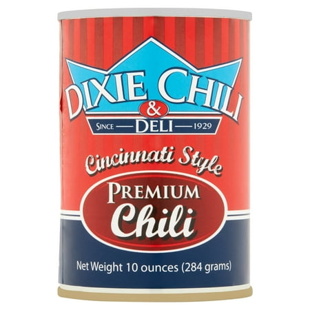 (6 Pack) Dixie Chili & Deli Cincinnati Style Premium Chili, 10