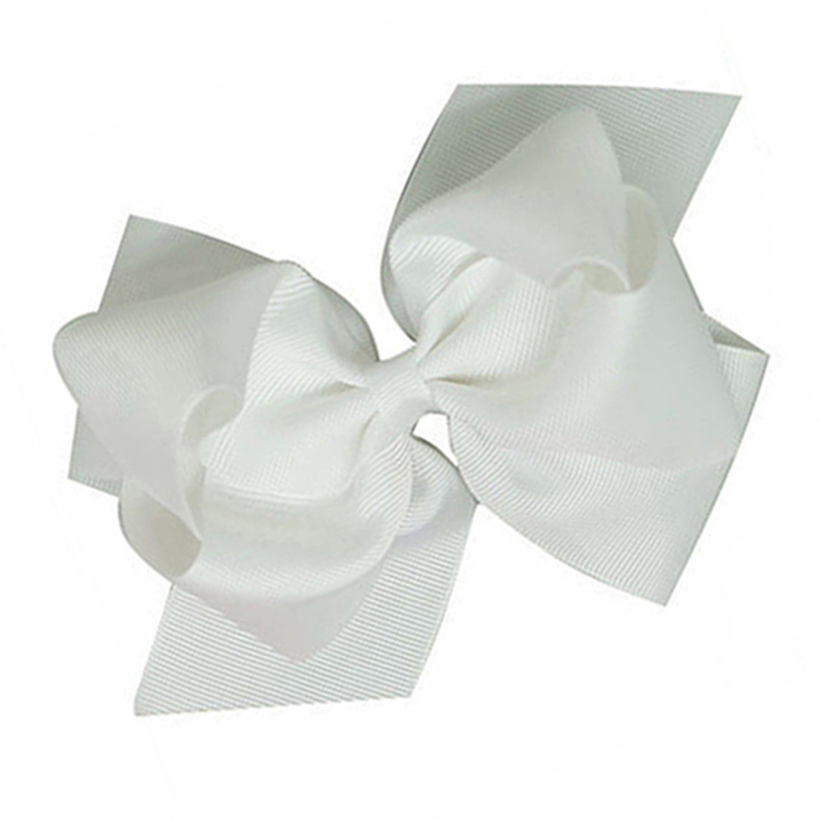 Details about   8 Inch Large Hair Bows Girls Grosgrain Ribbon Knot Clip Hair Accessories Gift ba 