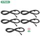 thumbnail image 4 of Uxcell Paquete de 5 Cables de Extensión a Prueba de Agua, Cable de 4 Pines de 9.84 Ft/3m con Conectores Masculinos y Femeninos IP67 para Focos [Negro], 4 of 7