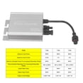 thumbnail image 3 of Grid Connected Inverter, Pure Sine Wave High Efficiency MPPT Solar Micro Inverter 120V 230VAC  for Home Appliance 260W, 3 of 7