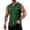 Dark Green, variant on Sleeveless Shirts for Men Summer Casual Solid Color Tank Tops with Pockets Stretch Beach Vacation Lounge Button Down Tops Light Green 2XL