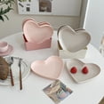 thumbnail image 4 of Heart Shaped Serving Platter, Plastic Dinner Plate with Easy Maintenance for Party Wedding, 4 of 8