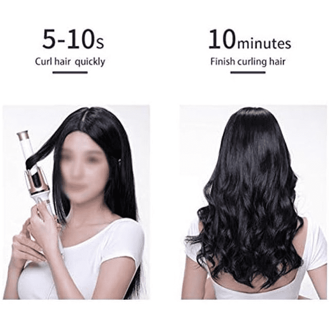2025 latest Automatic Curling Iron Rotating Hair Curler Electric Ceramic Curling Iron Roller for Lazy Fast Heating Auto Hair Styling Tools