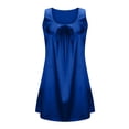 thumbnail image 7 of Summer Dresses for Women Printed Sleeveless Round Neck Loose And Comfortable Short Nightgown Fashion Beach Vacation Clothes, 7 of 7