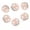 Brown + White, variant on Cat Toys Balls with Bell, 6PCS Cat Pom Pom Balls Toy, Plush Balls for Cats, Interactive Cat Toys for Indoor Cats and Kittens,Suitable for Small Pets Entertainment