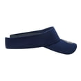 thumbnail image 4 of Decky 6104 Pique Patterned Sun Visors Hat-Navy, 4 of 6