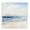 Coastal Surfsand Seascape, variant on Stupell Industries Transitional Fluffy Clouds Over Beach Black Framed Giclee Art, 12 x 12, by Melissa Wang