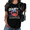 1-Black, variant on UNISHE Women's Funny Crabby Graphic T-Shirt Humorous Beach Vacation Tee Coastal Summer White Top