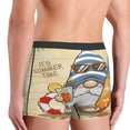 thumbnail image 5 of Disketp Hello Summer Cute Gnome Men'S Boxer Briefs,Soft And Breathable Cotton Underwear With Comfortflex Waistband, 5 of 9