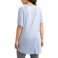 thumbnail image 3 of Terra Sky Women's Plus Size Scoop Neck Graphic Tee, 3 of 6