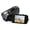 Black, variant on Dazzduo Portable Camcorder, 1080P DV with 2.7 Inch LCD Screen, 16X Digital Zoom, Built-in BatteryHigh Definition Video Recording for Any Occasion