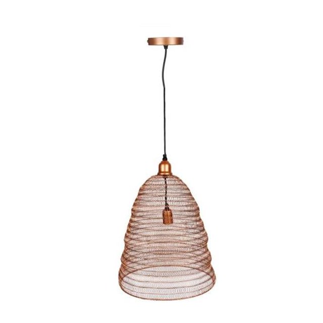 Kenroy Home 94076COP Pendentif en Ortie 1 Lumière, Cuivre