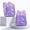 Purple Rainbow Anima, variant on 3D Airplane Print Opening Backpack for 6-15, Lightweight Breathable Back Panel, 15.5'' Waterproof Bookbag