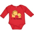 thumbnail image 3 of Inktastic I Love My Grandpa Boys or Girls Long Sleeve Baby Bodysuit, 3 of 5