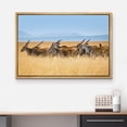 thumbnail image 3 of wall26 Framed Canvas Print Wall Art Wild African Safari Jungle Antelope Gazelle Nature Animals Photography Realism Rustic Scenic Landscape Colorful for Living Room, Bedroom, Office - 24"x36&quot, 3 of 5