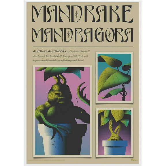 Harry Potter (Mandrake Mandragora) MightyPrint™ Wall Art