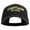 Black, variant on Captain Retired Embroiderd Low Profile Cap - Black OSFM