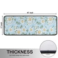 thumbnail image 5 of Kitchen Rugs Sets Of 2,Lightblue Daisy Flower Small Flowers Pattern Anti Fatigue Kitchen Mat Rugs Non Slip Washable,Decorative Kitchen Floor Mats for Kitchen,Sink,Laundry,17"x47"+17"x47", 5 of 5