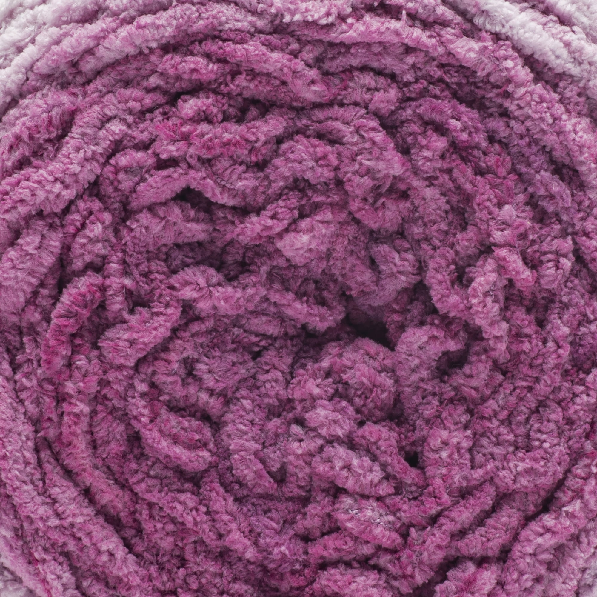Bernat® Blanket™ Perfect Phasing™ #6 Super Bulky Polyester Yarn, Fuchsia 10.5oz/300g, 220 Yards (4 Pack)