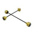 thumbnail image 2 of Miulika Wheel Fork Axle Frame Sliders Cap Crash golden, 2 of 9