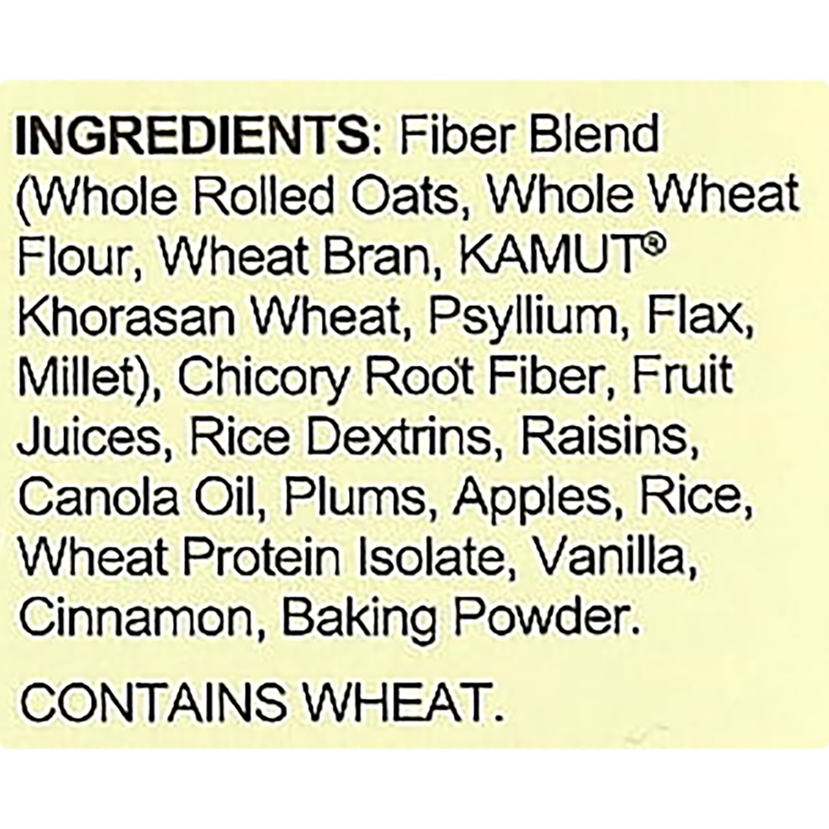 NuGo Fiber d'Lish Cinnamon Raisin, 12g High Fiber, Vegan, 16 Count