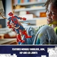 thumbnail image 5 of LEGO Marvel Iron Spider-Man Construction Figure, Super Hero Marvel Toy for Kids, Posable Spider-Man Action Figure with Armor, Buildable Toy Model, Gift for Boys and Girls Ages 8 and Up, 76298, 5 of 8