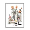 thumbnail image 1 of Maquillaje Art Print Stupell Industries Fashion en tarros de cristal, 1 of 6