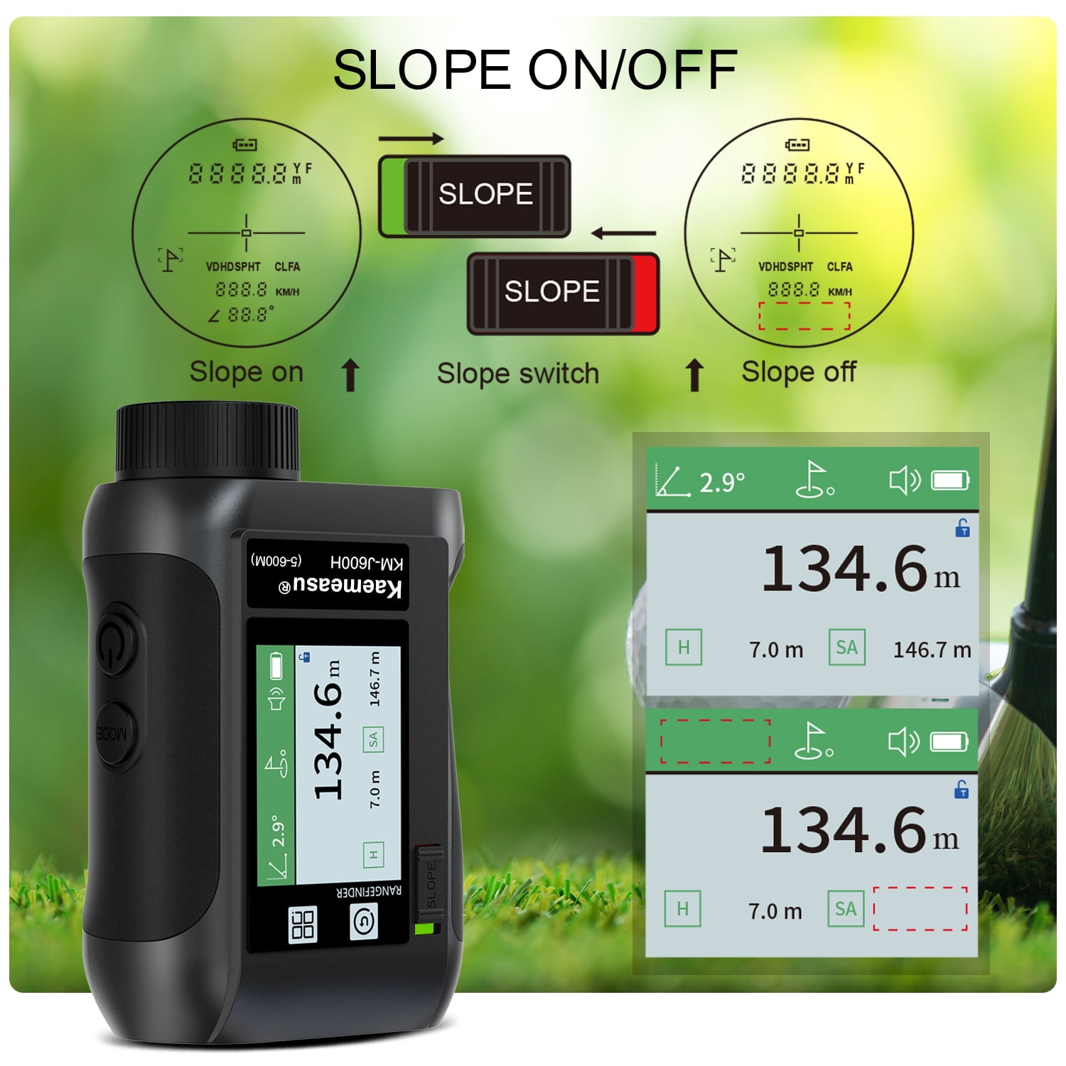 Rangefinders,1200m / 1500m Screen 6.5x Usb Lcd Screen 800m / 1200m Distance Meter With Screen 6.5x 600m / 800m / 1500m Distance / 800m / With Slope Function With Lcd Laoshe