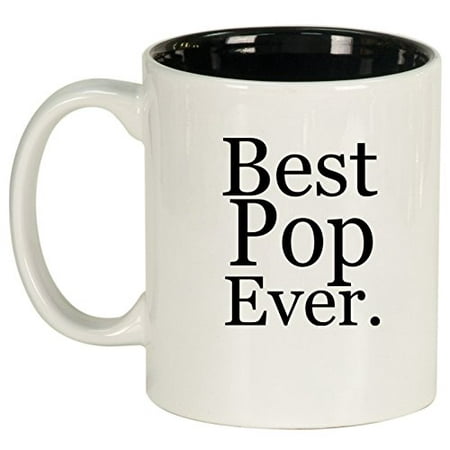 

Ceramic Coffee Tea Mug Cup Best Pop Ever (White)
