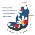 thumbnail image 3 of Pofeuu Daisies With Ladybugs Print Automotive Car Seat Covers Flat Cloth Full Set Seat Covers,Car Seat Covers front seats for Cars Trucks and SUVs, 3 of 5