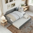 thumbnail image 5 of AFI Cambridge Twin Wood Daybed with Twin Size Trundle, Grey, 5 of 15