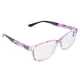 thumbnail image 1 of Gafas Anti Luz Azul, Gafas De Luz Azul Diseño Simple Y Generoso Marco Floral Púrpura Sensaciones Suaves Con Pierna Curva Antideslizante Para Evitar La Fatiga Visual, 1 of 7