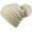 Beige, variant on Womens Winter Beanie Hat Faux Fur Pom Pom Beanies Hat for Women Winter Warm Knit Skull Cap Hats