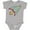 AC-Heather Grey, variant on Rocket Boys or Girls Baby Bodysuit