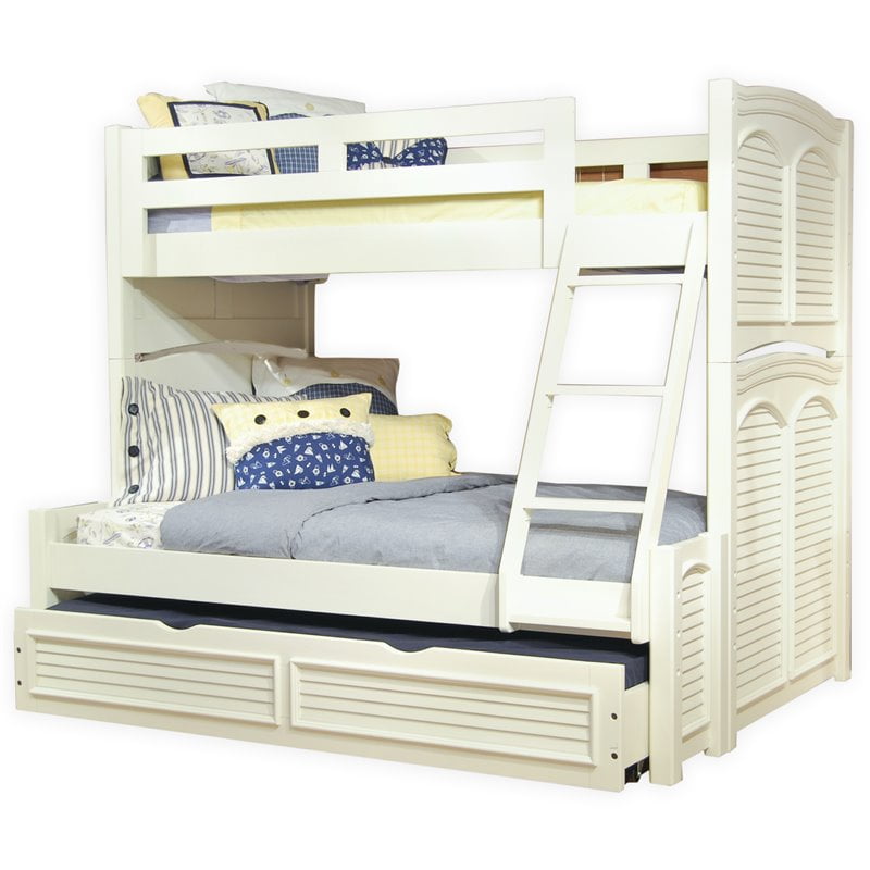Cottage Traditions Twin over Full Bunk Bed with Trundle
