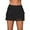 Black, variant on Women's Waistband Layered Swimdress Ruffle Swim Skirt Swimsuit Bottom