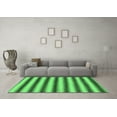 thumbnail image 3 of Ahgly Company Indoor Rectangle Abstract Emerald Green Modern Area Rugs, 7' x 9', 3 of 4