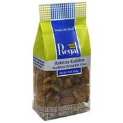Regal Gourmet Snacks Seedless Dried Golden Raisins, 10 oz (Pack of 8)