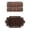 Chocolate, variant on Home Weavers Allure Cotton Bath Towel & Bath Rug Set, Super Absorbent, Non-Slip, Machine Washable, 3-Piece, Yellow