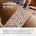 thumbnail image 2 of Kailo Kits Adhesive 10 Pack - Kailo Patch Adhesives - Interacts with Electrical Signals in Your Body for Natural Pain Aid - Waterproof & Sweatproof Replacement Adhesive (10 Count), 2 of 7