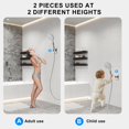thumbnail image 2 of Soporte adhesivo ajustable para cabezal de ducha MAYYAYA, 2 piezas, 2 of 8