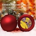 thumbnail image 4 of Simpsons Christmas Balls Ornaments Decoration Xmas Tree Hanging Ornament Pendant for Home Indoor Holiday Party Decor 1PCS, 4 of 8
