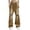Khaki, variant on Women’s Retro Ripped Boyfriends Jeans High Waisted Distressed Baggy Straight Wide Leg Denim Pants Streetwear
