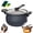Gray, variant on Multifunctional Large Capacity Non-stick Pressure Cooker, 8QT Micro Pressure Cooker with Visual Lid, Multi Functional Fast Cooking Pot for Family Meals, Soups, Stews (Orange)